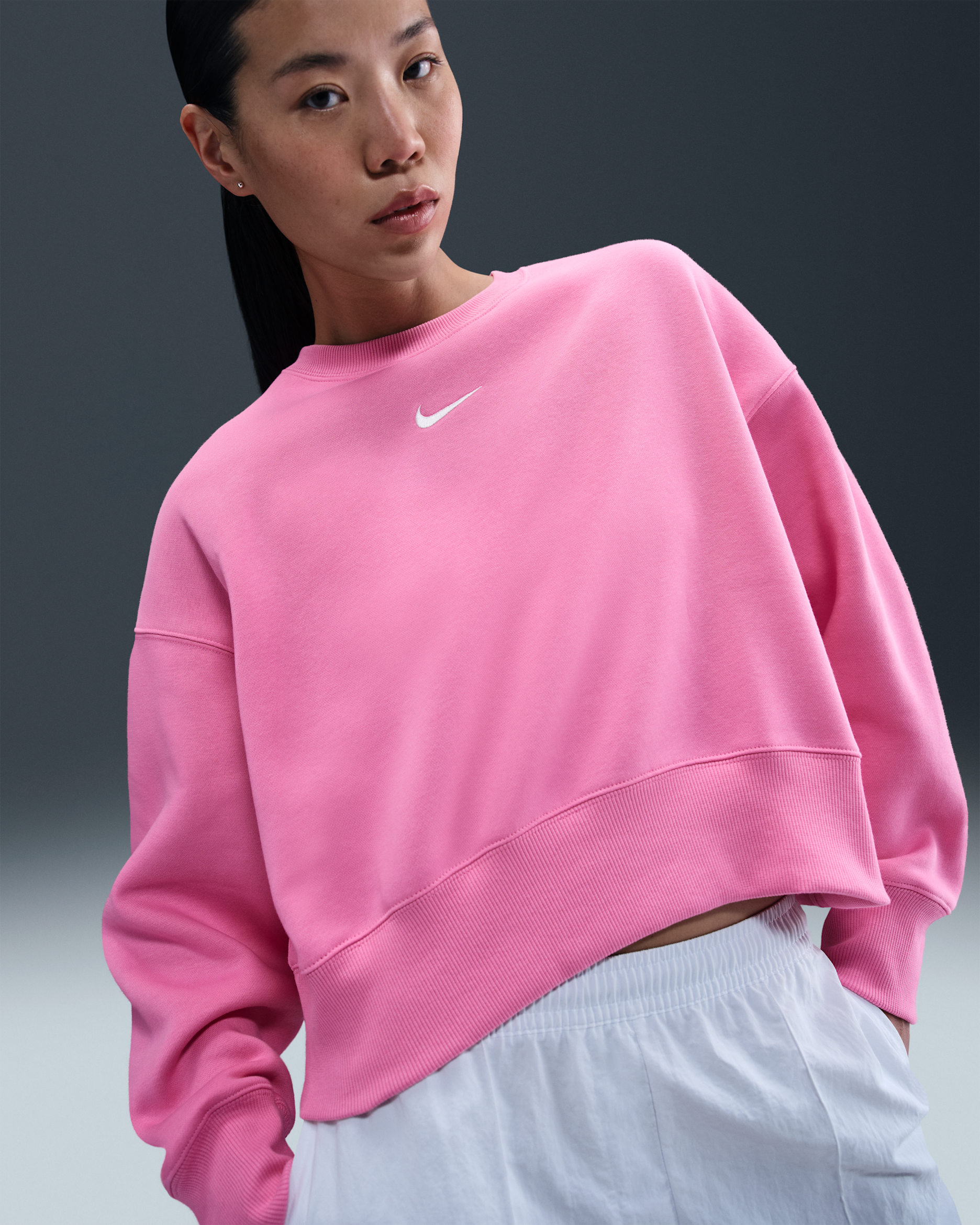 Nike Sportswear Phoenix Fleece Women's Over-Oversized Crew-Neck